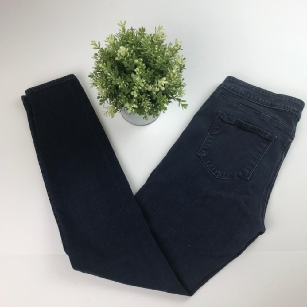 Paige Rowena Leggings Dark Wash Skinny Jeans 31 - Picture 7 of 10